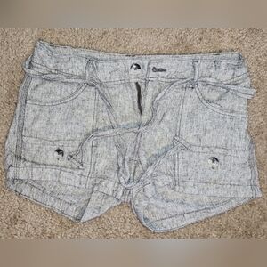Smart Set Light Gray Women's Cargo Shorts
